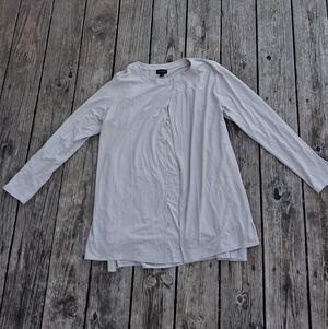 J. Jill Neutral Long Sleeve Cardigan & Tank Set